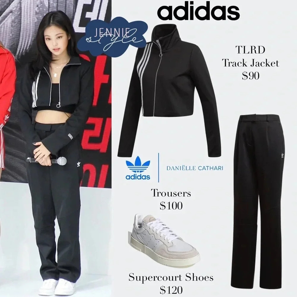Adidas Originals x Danielle Cathari Black Trousers Size 2XS - Picture 7 of 16
